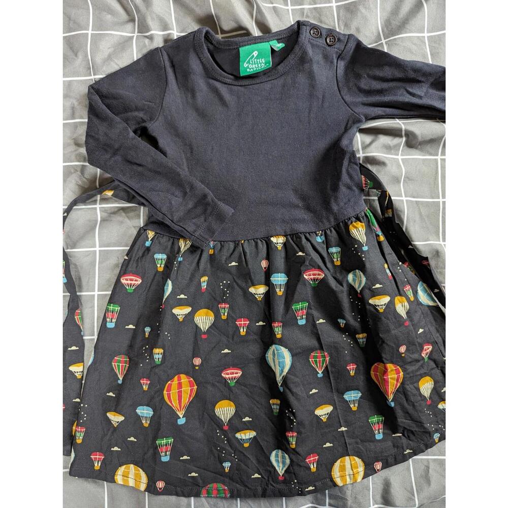 Little Green Radicals Hot Air Balloons Dress